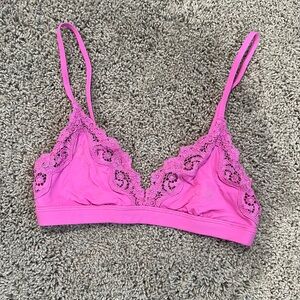 Skims XS pink bralette